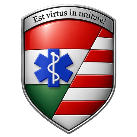 Különleges Mentési és Sürgősségi Vérszállító Csoport címere